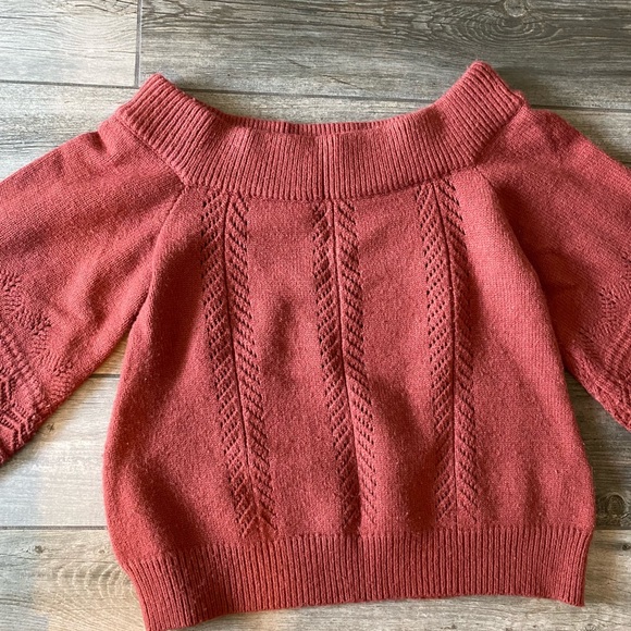 Mink Pink off shoulder sweater - Picture 11 of 11